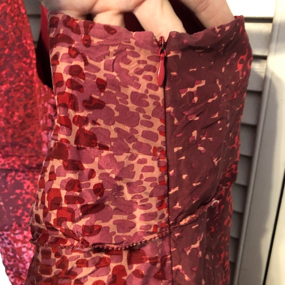 Martin + Osa Red Patterned Racerback Top - Picture 4 of 7